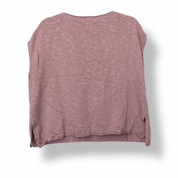 Free People Beach Marina Del Sol Sweater Mauve Pink - Picture 4 of 6